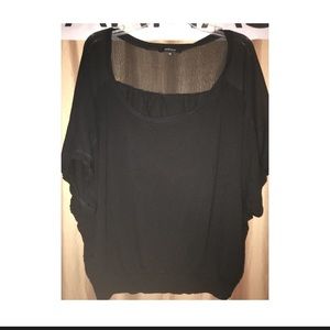 3 for $15💋 ambiance black see through  top